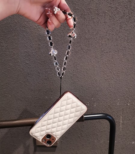 Кулон Quick Phone СЕРДЦЕ СЕРЕБРЯНЫЕ БУСИНЫ