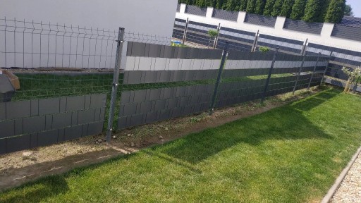ЛЕНТА ДЛЯ ЗАБОРА АНТРАЦИТОВАЯ 19х35м ПОКРЫТИЕ ДЛЯ ПАНЕЛЬНОГО ЗАБОРА ЗАБОРА +УФ