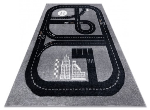 Dywan FUN TRACK 80x150 ulice uliczki miasto auta