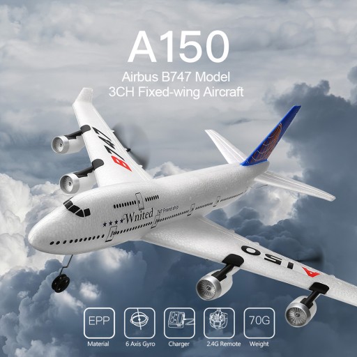 Модель радиоуправляемого самолета Wltoys XK A150 Airbus B747