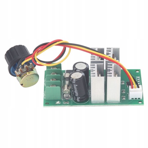 РЕГУЛЯТОР СКОРОСТИ ДВИГАТЕЛЯ PWM DC6-60V 20A