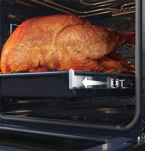 Piekarnik Samsung NV7B4240VAK Dual Cook + mikrofala MG22T8254AB z Grillem