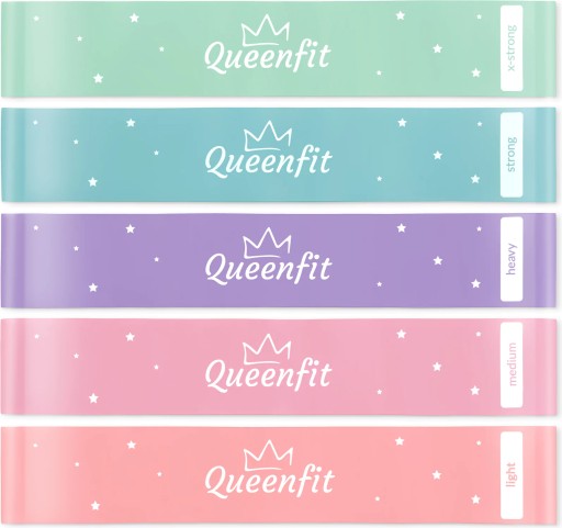 НАБОР ЭНЕРГЕТИК ДЛЯ УПРАЖНЕНИЙ 0,5-30 КГ 5 ШТ. QUEENFIT