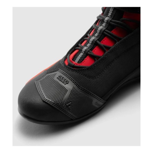Короткие мотоциклетные ботинки REBELHORN SWIFT BLACK RED черно-красные ПОДАРКИ