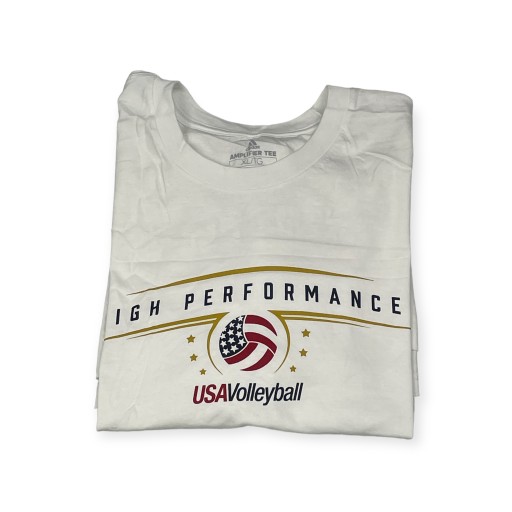 Мужская белая футболка Adidas USA Volleyball XL