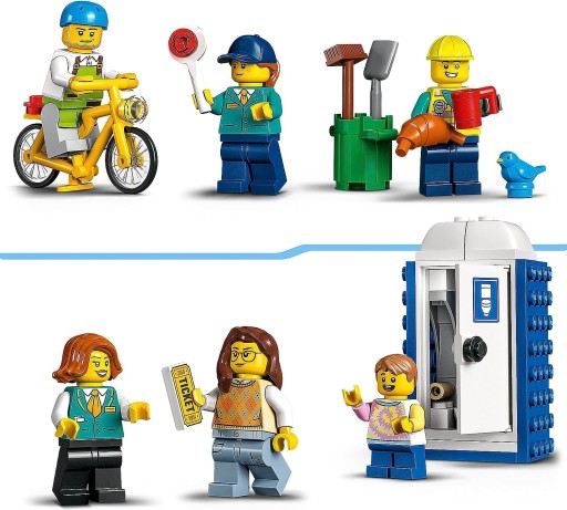 LEGO CITY 60335 ЖЕЛЕЗНОДОРОЖНЫЙ ВОКЗАЛ