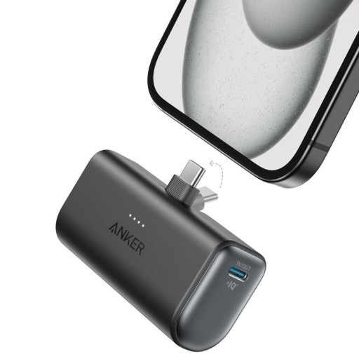 Маленький внешний аккумулятор Anker Nano, 5000 мАч, 22,5 Вт, карманный USB-C