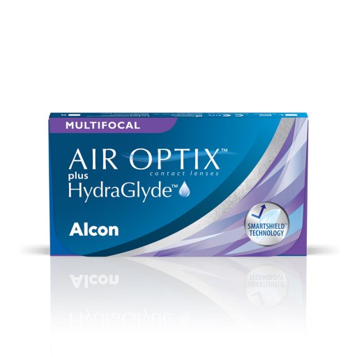 AIR OPTIX HYDRAGLYDE МУЛЬТИФОКАЛЬНЫЕ МЕЖМЕСЯНЫЕ ЛИНЗЫ 3 ШТ. МОЩНОСТЬ -9,75