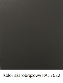 Okno dachowe 3 szybowe PVC OptiLight TLP U4 78x118 RAL 7022