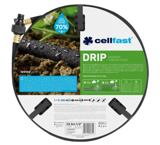 CELLFAST 19-003 WĄŻ NAWADNIAJĄCY DRIP 1/2'' 22,5 m