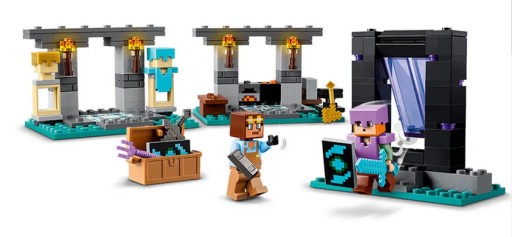 LEGO 21252 MINECRAFT - ОРУЖЕЙНАЯ