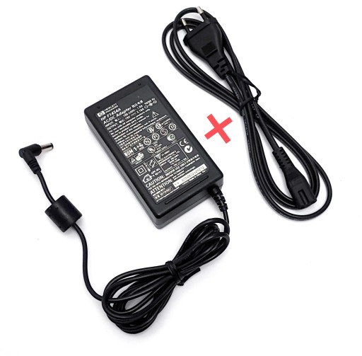 Oryg. zasilacz HP F1454A, 19V, 3.16A, 60W, 5.5x2.5 + kabel
