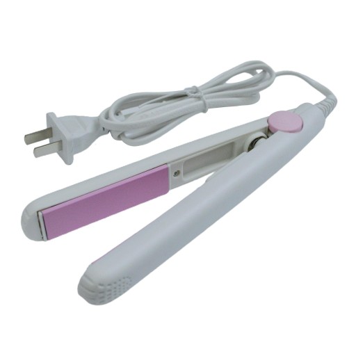 Mini Portable Hair straightener Cute Candy Color Flat Iron DIY Hair White
