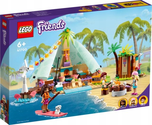 НАБОР LEGO FRIENDS «РОСКОШНЫЙ ПЛЯЖНЫЙ КЕМПИНГ» 41700