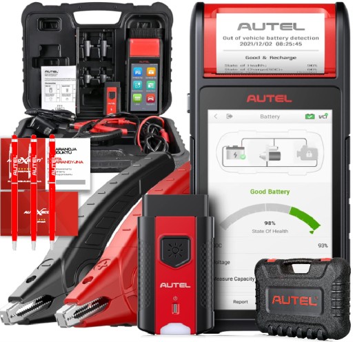 ТЕСТЕР АККУМУЛЯТОРА AUTEL BT608 + ДИАГНОСТИЧЕСКАЯ ПЕЧАТЬ