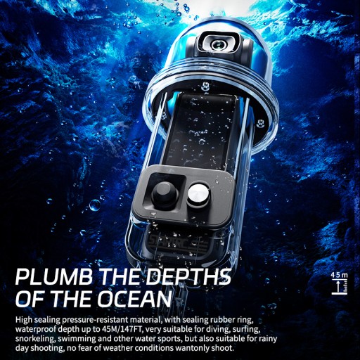 Водонепроницаемый подводный корпус длиной 60 м для DJI OSMO POCKET 3