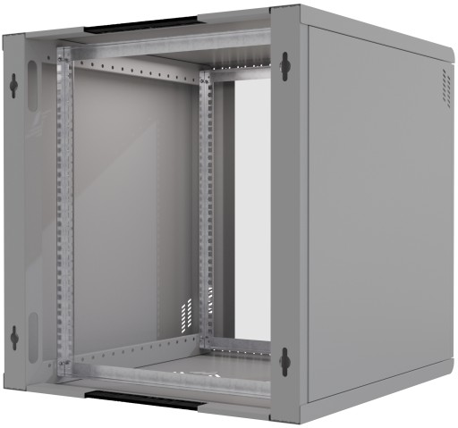 Подвесной серверный шкаф Stalflex 19 дюймов, 12U, 600 мм, складной за 2 минуты