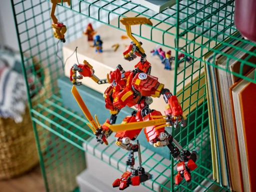 LEGO NINJAGO 71812 Поднимаясь на игрушечный подарок Moss Ninja Kaia для мальчика