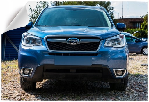 ДЕКОРАТИВНАЯ ГАЛОГЕННАЯ РАМКА ПЕРЕДНЯЯ ЧАСТЬ SUBARU FORESTER