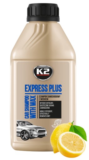 K2 EXPRESS PLUS ЭФФЕКТИВНЫЙ ШАМПУНЬ С КАРНАУБСКИМ ВОСКОМ