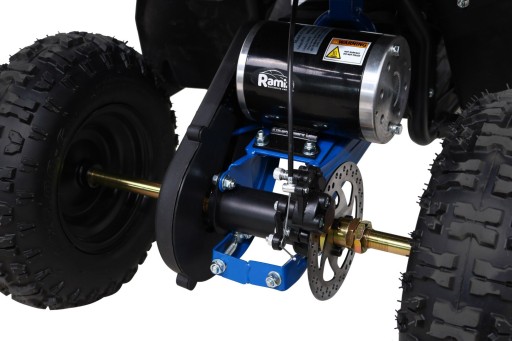 Quad Highper Blue на аккумуляторе 35 км/ч