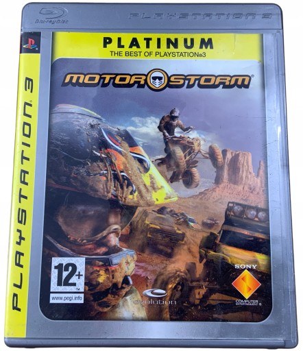 MOTORSTORM MOTOR STORM диск очень хороший + PS3