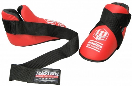 masters KOPACZE TAEKWON-DO KICKBOXING ospu-1 czerwone WAKO M 40-42