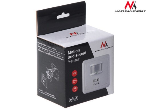 Датчик движения и звука с микрофоном MCE18