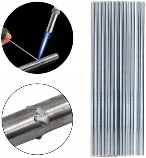 50x Aluminiowy drut spawalniczy niskotemperaturowy
