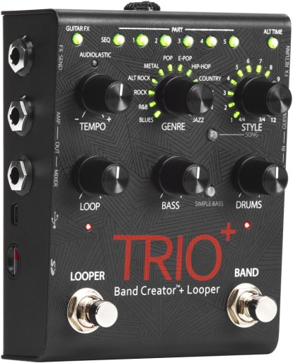 DIGITECH TRIO PLUS BAND CREATOR LOOPER ГИТАРНЫЙ ЭФФЕКТ