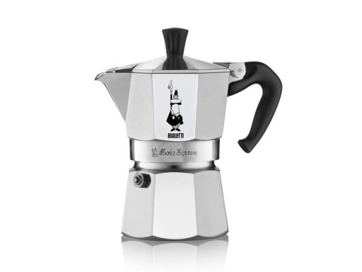 Кофеварка BIALETTI Moka Express 6 TZ Серебристый и черный