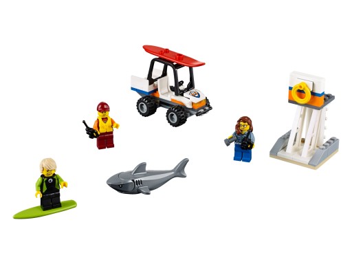 LEGO 60163 НАЧАЛЬНЫЙ НАБОР БЕРЕЖНОЙ ОХРАНЫ ГОРОДА