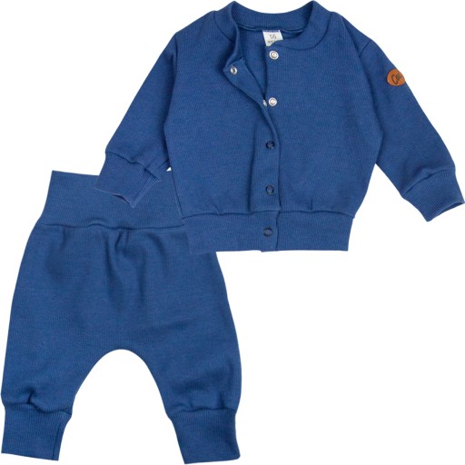 BABY SET, спортивный костюм, спортивный костюм STRIPED, синий 74