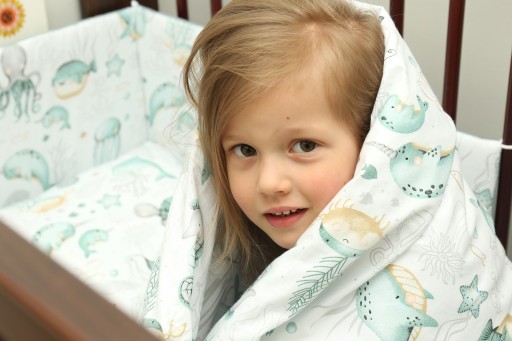 ЗАЩИТА ДЛЯ ДВУСТОРОННЕЙ КРОВАТИ С КОВРИКОМ 180х30см BABYMAM