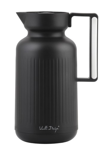 Termos z wkładem szklanym Vialli Design LUNGO 1 l (czarny) 29262