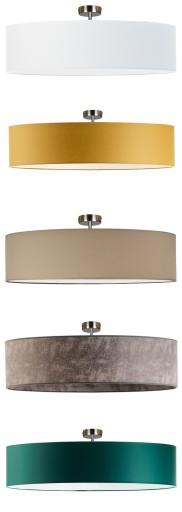 Светодиодная потолочная люстра E27 MARBLE LAMPSHADE для гостиной 80см