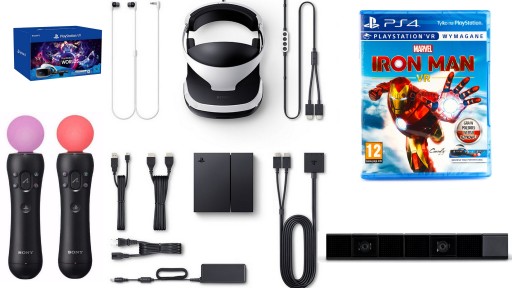 SONY PLAYSTATION VR + КАМЕРА + 2 x MOVE + ИГРА