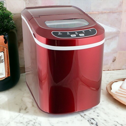 Льдогенератор БОЛЬШОЙ ПРОЧНЫЙ ПОРТАТИВНЫЙ RED EXPRESS ICE 15 кг/24 часа
