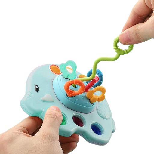 СЕНСОРНАЯ ИГРУШКА СЛОН МОНТЕССОРИ