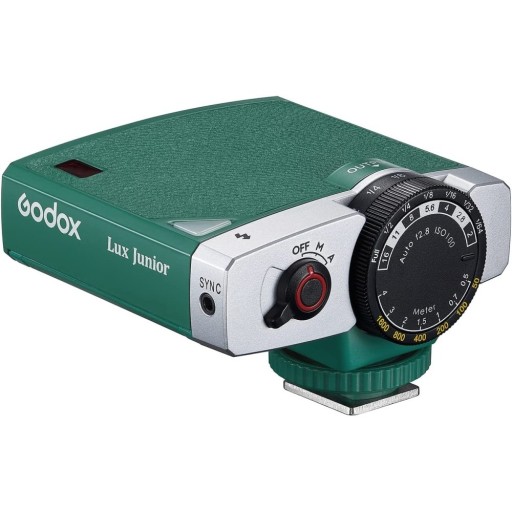 Ретро Godox Lux Junior Flash (зеленый)