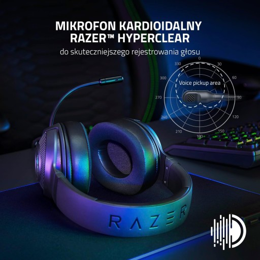Razer Kraken V3 X USB — Проводная гарнитура