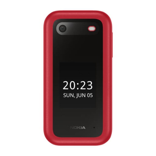 Телефон Nokia 2660 DS красный + настольное зарядное устройство