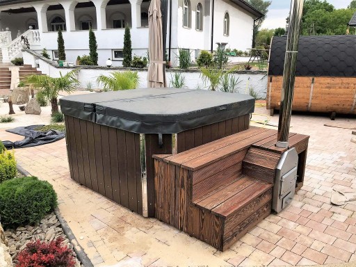 Balia beczka kąpielowa jacuzzi spa ogrodowe hit