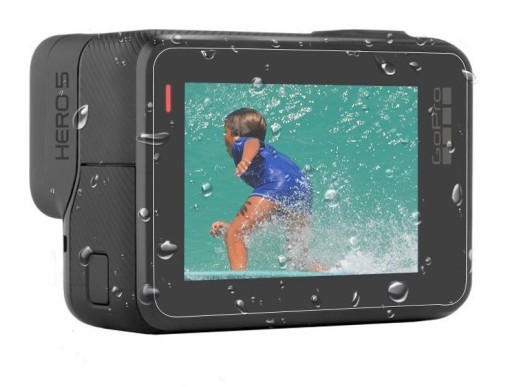 Закаленное стекло 9H Protective SHOOT для камеры GOPRO 7 6 5 Черное (XTGP519)