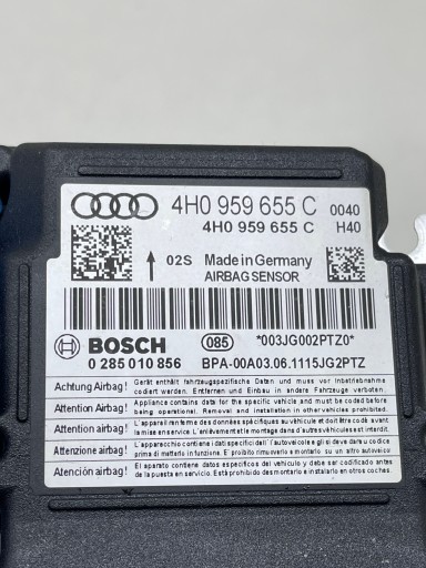 AUDI A6 C7 A7 A8 D4 Модуль датчика подушки безопасности AIRBAG