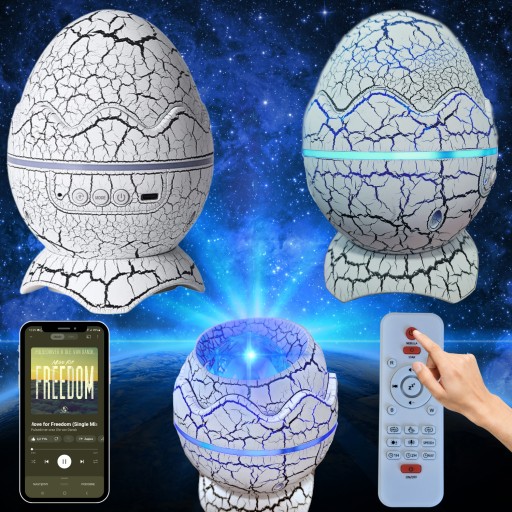 Проектор Galaxy Star Led Night Light для вечеринки - яйцо динозавра Usb