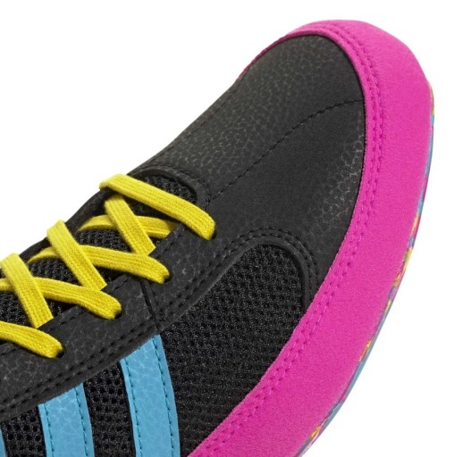 ADIDAS HVC 2 BUTY ZAPAŚNICZE KRAV MAGA BOKS czarno rożowe 38