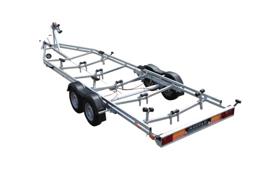 Przyczepa podłodziowa PP-2700 2-osiowa DMC 2700kg, ŁADOWNOŚĆ 2150 kg