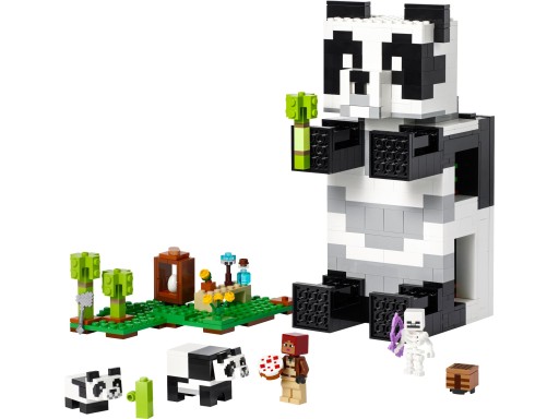 LEGO MINECRAFT 21245 ДОМ ЗАПОВЕДНОЙ ПАНДЫ БАЗА ДОМ БОЛЬШОЙ ПАНДЫ