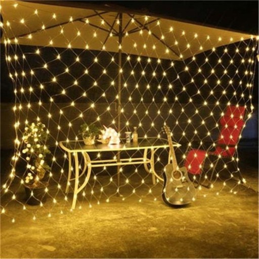 СЕТЧАТАЯ ШТОРА ВНУТРЕННЯЯ/ВНЕШНЯЯ ШТОРА 268LED 200x300см